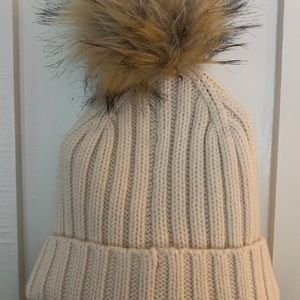 JCREW Pom Pom beanie